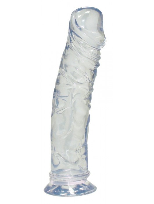 Прозрачный фаллоимитатор Medium Dong - 19,5 см. - Orion