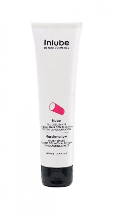 Лубрикант на водной основе Nuei Inlube с алоэ вера и ароматом маршмеллоу -100 мл. - Nuei cosmetics - купить с доставкой в Кирове