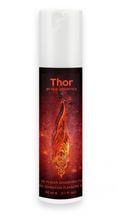 Возбуждающий унисекс гель Thor Fire Gel - 50 мл. - Nuei cosmetics - купить с доставкой в Кирове