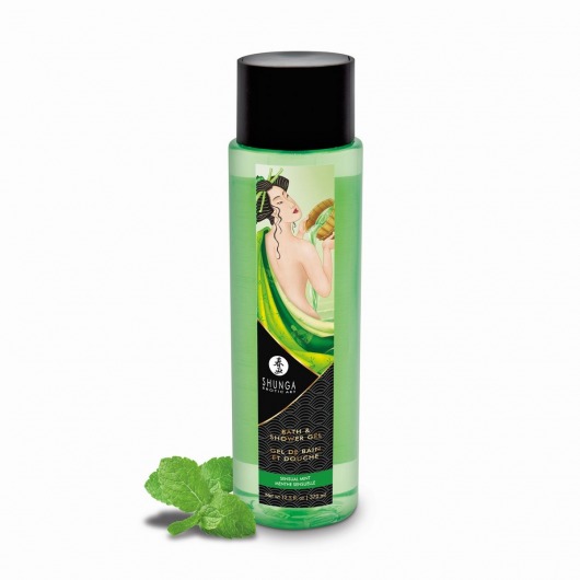 Гель для душа Sensual Mint с ароматом мяты - 370 мл. -  - Магазин феромонов в Кирове