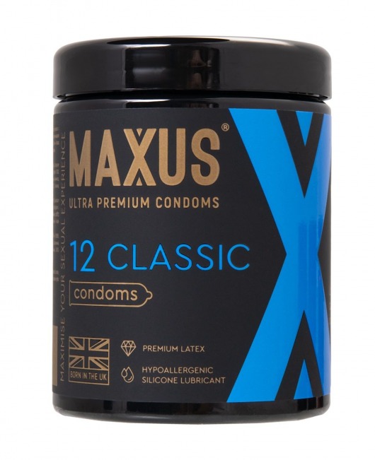 Классические презервативы MAXUS Classic - 12 шт. - Maxus - купить с доставкой в Кирове