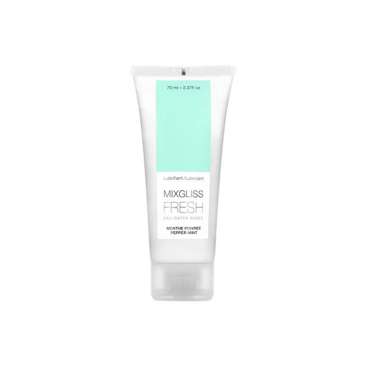Лубрикант с охлаждающим эффектом Mixgliss Fresh Pepper Mint - 70 мл. - Strap-on-me - купить с доставкой в Кирове
