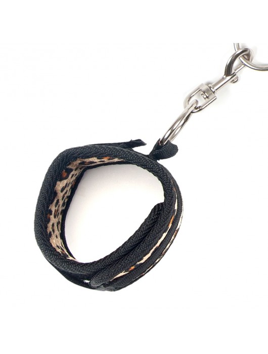 Леопардовая фиксация на матрас для рук и ног Classic Bedspreader - Lux Fetish - купить с доставкой в Кирове