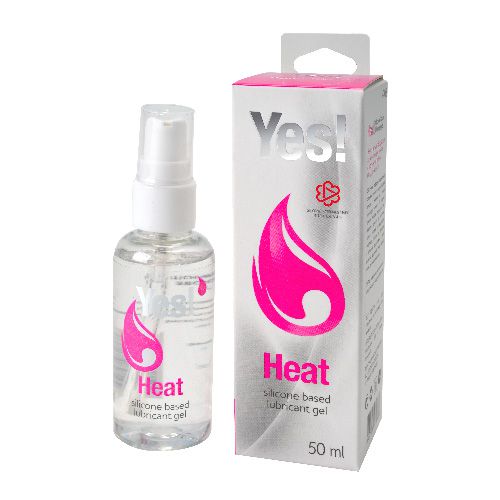 Возбуждающая силиконовая вагинальная смазка Yes Heat - 50 мл. - Sitabella - купить с доставкой в Кирове