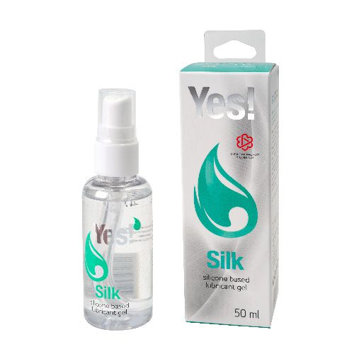 Силиконовая гипоаллергенная вагинальная смазка Yes Silk - 50 мл. - Sitabella - купить с доставкой в Кирове