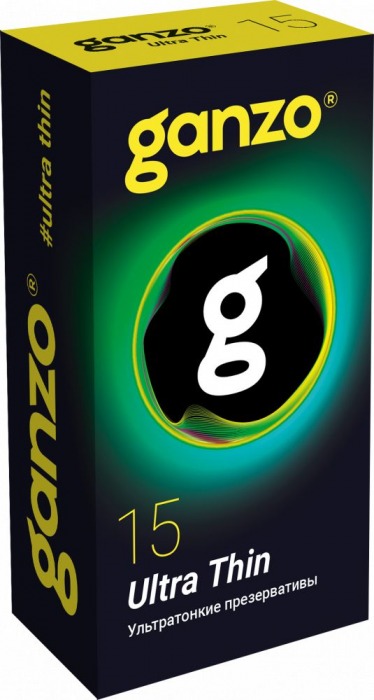 Прозрачные ультратонкие презервативы Ganzo Ultra thin - 15 шт. - Ganzo - купить с доставкой в Кирове