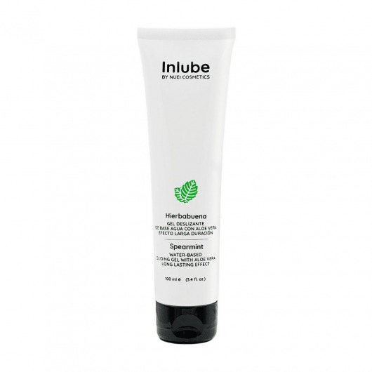 Водный лубрикант Nuei Inlube с алоэ вера и ароматом мяты - 100 мл. - Nuei cosmetics - купить с доставкой в Кирове