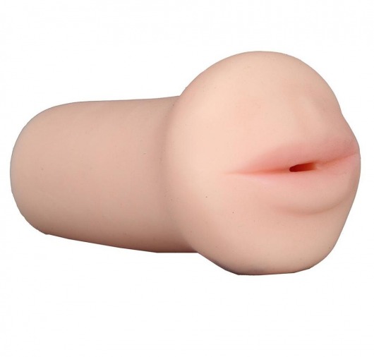 Нежный мастурбатор-ротик REALSTUFF 5INCH MASTURBATOR BJ - Dream Toys - в Кирове купить с доставкой