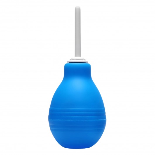 Анальный душ Enema Bulb Blue - XR Brands - купить с доставкой в Кирове