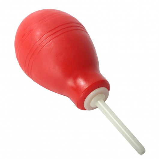 Анальный душ Enema Bulb Red - XR Brands - купить с доставкой в Кирове