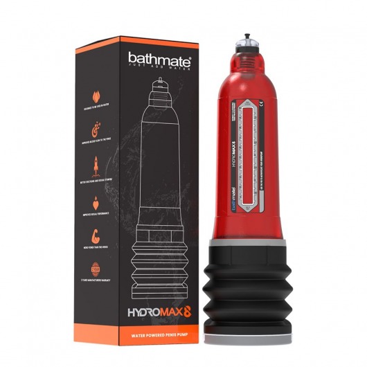 Красная гидропомпа Bathmate HydroMAX8 - Bathmate - в Кирове купить с доставкой