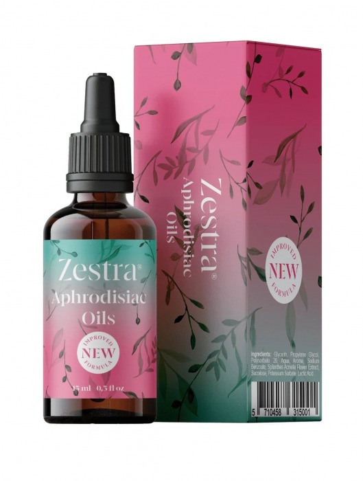 Возбуждающее масло Zestra Aphrodisiac Oils - 15 мл. - Zestra - купить с доставкой в Кирове