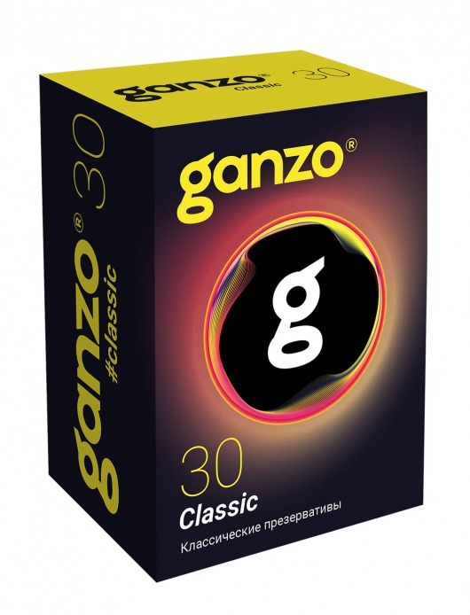 Классические презервативы с обильной смазкой Ganzo Classic - 30 шт. - Ganzo - купить с доставкой в Кирове