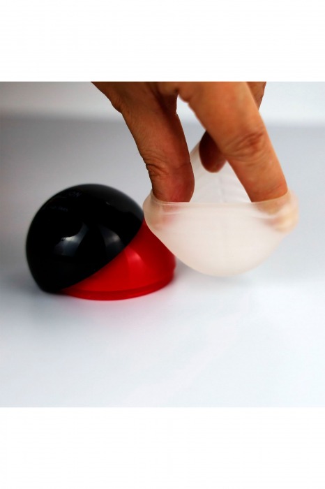 Белый мастурбатор-шар Lucky Ball Type 1 - MALESATION - в Кирове купить с доставкой