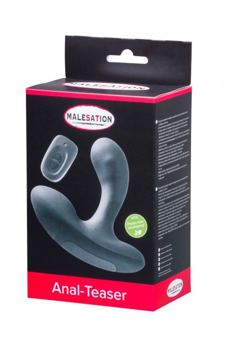 Черный стимулятор простаты Anal-Teaser - MALESATION - в Кирове купить с доставкой