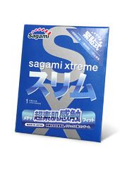 Презерватив Sagami Xtreme FEEL FIT 3D - 1 шт. - Sagami - купить с доставкой в Кирове