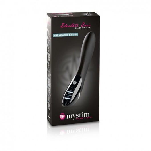 Черный вибратор с миостимуляцией Mystim Electric Eric Black Edition - 27 см. - MyStim - купить с доставкой в Кирове