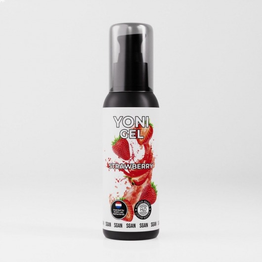 Лубрикант для орального секса SGAN со вкусом клубники - 100 мл. - SGAN - купить с доставкой в Кирове