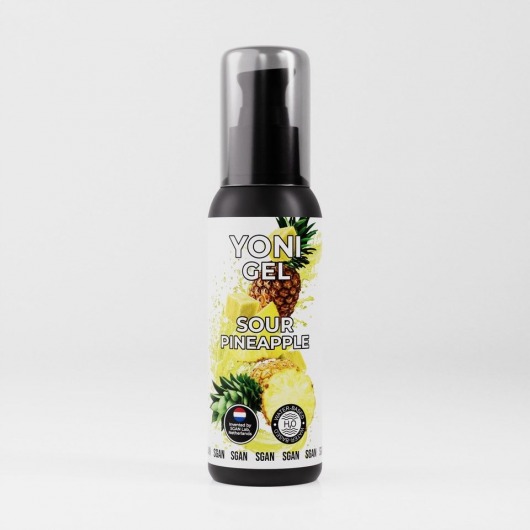 Лубрикант для орального секса SGAN со вкусом кислого ананаса - 100 мл. - SGAN - купить с доставкой в Кирове
