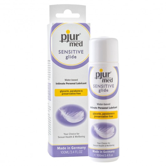 Лубрикант для чувствительной кожи pjur MED Sensitive glide - 100 мл. - Pjur - купить с доставкой в Кирове