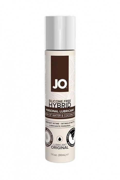 Водно-масляный лубрикант JO Silicon free Hybrid Lubricant ORIGINAL- 30 мл. - System JO - купить с доставкой в Кирове
