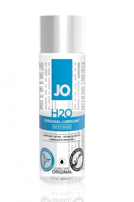 Нейтральный лубрикант на водной основе JO Personal Lubricant H2O - 60 мл. - System JO - купить с доставкой в Кирове