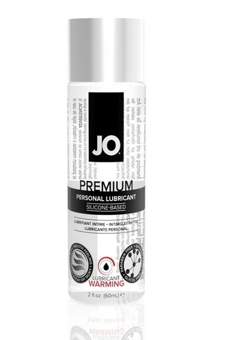 Возбуждающий лубрикант на силиконовой основе JO Personal Premium Lubricant  Warming - 60 мл. - System JO - купить с доставкой в Кирове