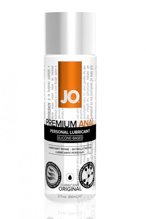 Анальный лубрикант на силиконовой основе JO Anal Premium - 60 мл. - System JO - купить с доставкой в Кирове