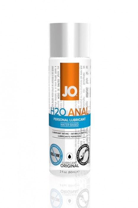 Анальный лубрикант на водной основе JO Anal H2O - 60 мл. - System JO - купить с доставкой в Кирове