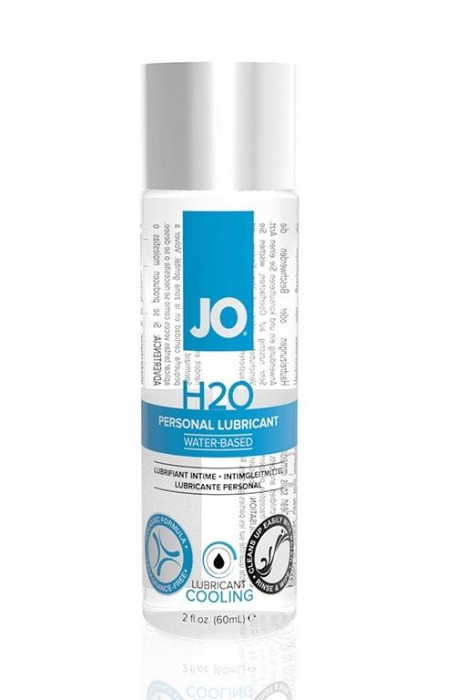 Охлаждающий лубрикант на водной основе JO Personal Lubricant H2O COOLING - 60 мл. - System JO - купить с доставкой в Кирове