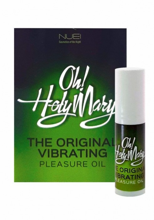 Масло унисекс с эффектом вибрации Oh! Holy Mary - 6 мл. - Nuei cosmetics - купить с доставкой в Кирове