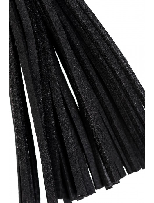 Зажимы на соски «Прищепки» с черными кисточками из замши - Pecado - купить с доставкой в Кирове