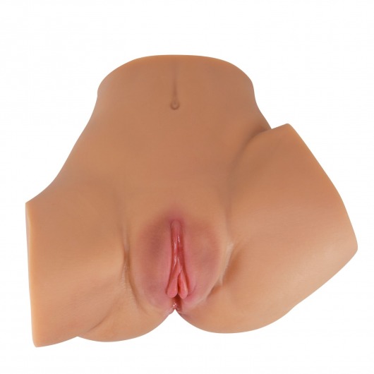 Карамельный мастурбатор-полуторс Emilia с вибрацией - Baile - в Кирове купить с доставкой