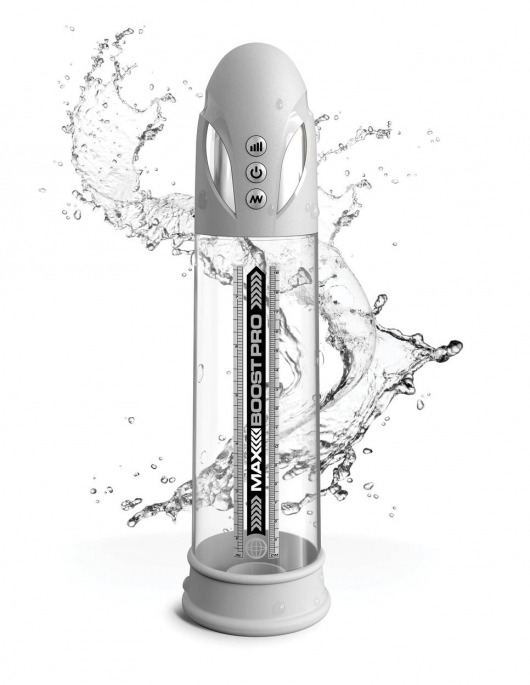 Белая вакуумная автоматическая помпа Max Boost Pro Flow - Pipedream - в Кирове купить с доставкой