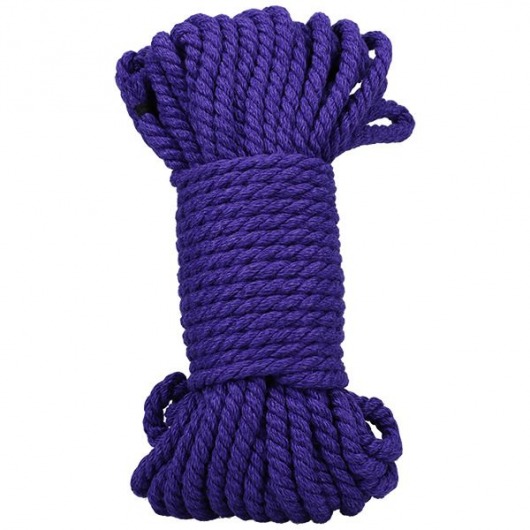 Фиолетовая верёвка для связывания и фиксации Bind Tie - 15,24 м. - Doc Johnson - купить с доставкой в Кирове