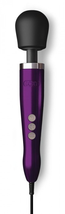 Фиолетовый жезловый проводной вибратор Doxy Die Cast - 37 см. - Doxy