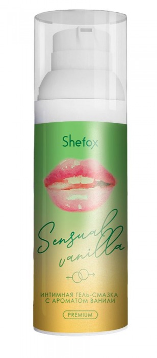 Интимная гель-смазка Shefox Premium «Чувственная ваниль» - 50 мл. - Shefox - купить с доставкой в Кирове