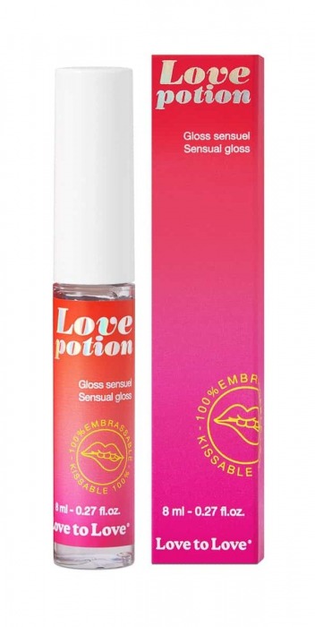 Возбуждающий блеск для губ Love Potion - 8 мл. - Love to Love - купить с доставкой в Кирове