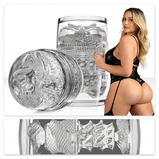 Прозрачный двусторонний мастурбатор Fleshlight Quickshot Mia Malkova - Fleshlight - в Кирове купить с доставкой