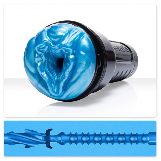Мастурбатор-вагина Fleshlight Freaks Alien Blue Metallic - Fleshlight - в Кирове купить с доставкой