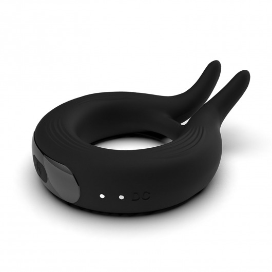 Черное эрекционное кольцо Marry Me Rechargeable Vibrating Cockring - Adrien Lastic - в Кирове купить с доставкой