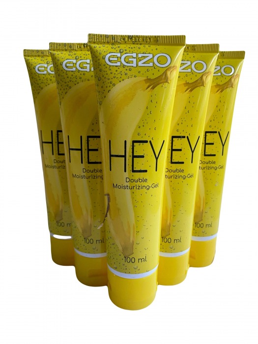 Набор из 5 анальных лубрикантов на водной основе Egzo Hey (по 100 мл.) - EGZO - купить с доставкой в Кирове