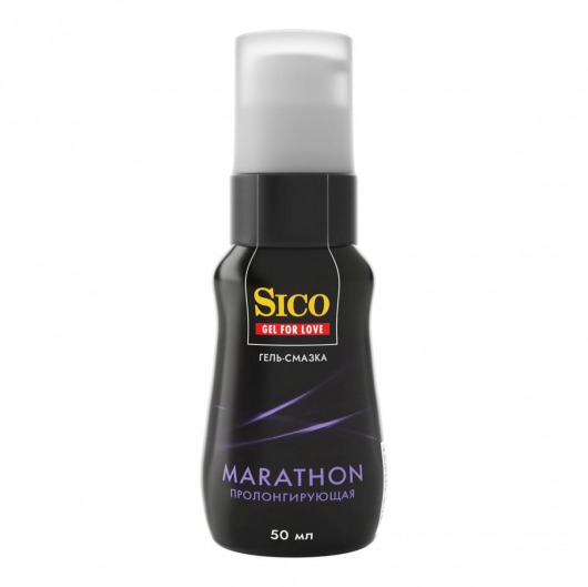 Пролонгирующая гель-смазка Sico Marathon - 50 мл. - Sico - купить с доставкой в Кирове