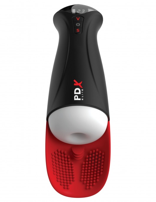 Мастурбатор в колбе с вибрацией Fuck-O-Matic Pro XL - Pipedream - в Кирове купить с доставкой