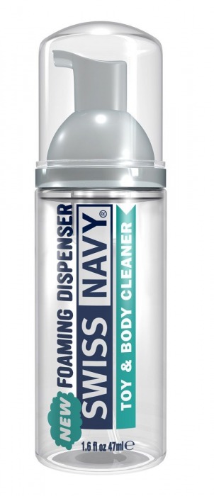 Очищающая пенка для игрушек и тела Toy   Body Cleaner Foamer - 47 мл. - Swiss navy - купить с доставкой в Кирове