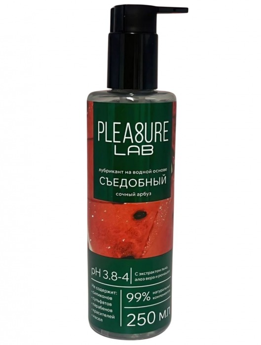 Лубрикант на водной основе Pleasure Lab с ароматом арбуза - 250 мл. - Pleasure Lab - купить с доставкой в Кирове