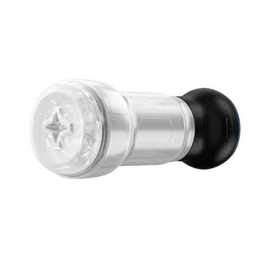 Набор PowerBlow   Feel Pocket Stroker Crystal: мастурбатор и интерактивная насадка - Kiiroo - в Кирове купить с доставкой