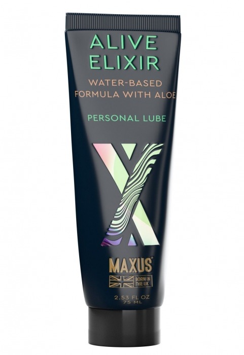 Интимный гель на водной основе MAXUS Alive Elixir - 75 мл. - Maxus - купить с доставкой в Кирове