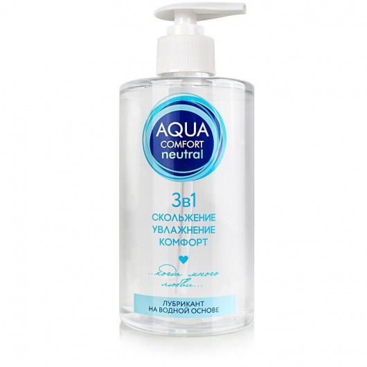 Лубрикант на водной основе Aqua Comfort Neutral - 440 гр. - Биоритм - купить с доставкой в Кирове