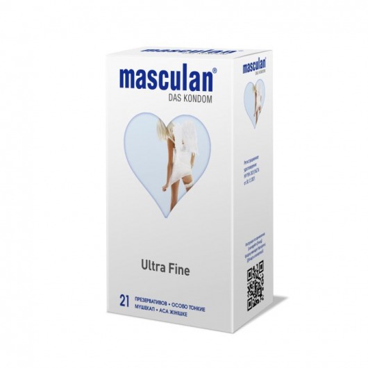 Особо тонкие презервативы Masculan Ultra Fine - 21 шт. - Masculan - купить с доставкой в Кирове